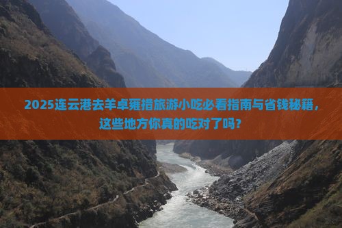 连云港去西藏羊卓雍措旅游小吃