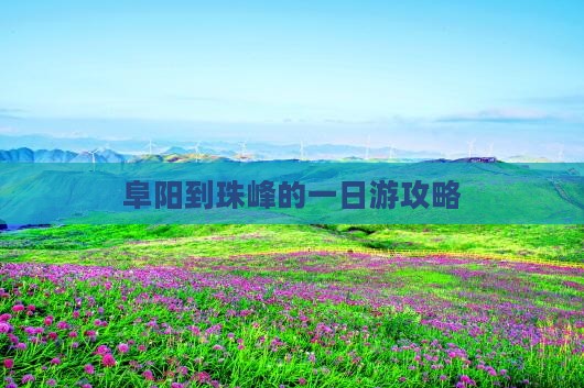 阜阳到珠峰的一日游攻略