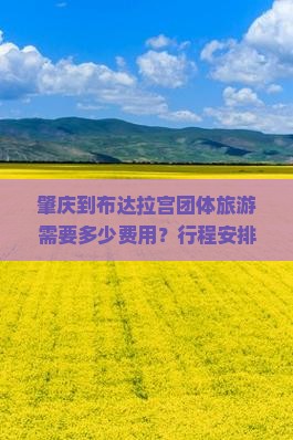 肇庆到布达拉宫团体旅游需要多少费用？行程安排是怎样的？需要注意哪些事项？