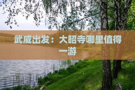 武威出发：大昭寺哪里值得一游