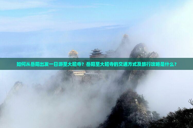 如何从岳阳出发一日游至大昭寺？岳阳至大昭寺的交通方式及旅行攻略是什么？
