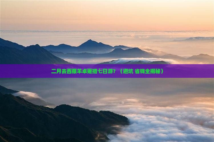 二月到西藏羊卓雍措七日游
