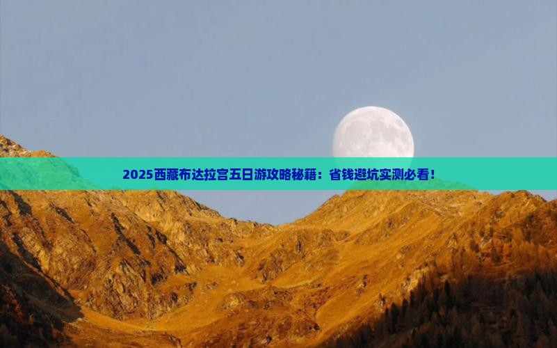 日照去西藏布达拉宫五日游