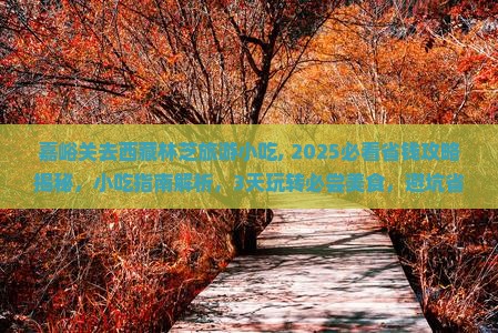 嘉峪关去西藏林芝旅游小吃