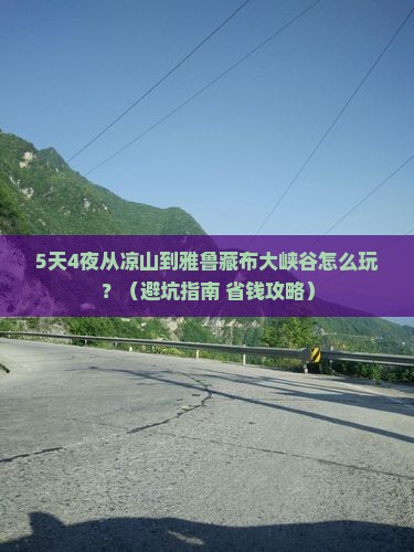 凉山去西藏雅鲁藏布大峡谷哪里玩