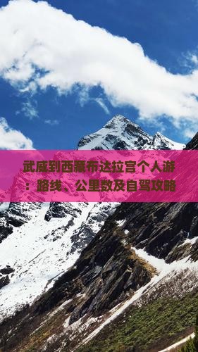 武威到西藏布达拉宫个人游