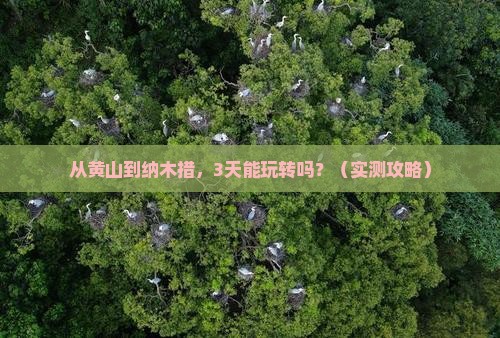 黄山去西藏纳木措景点