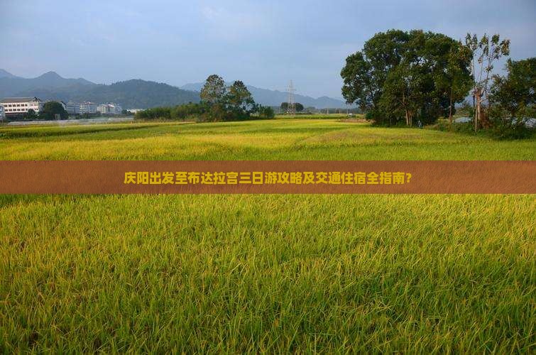 庆阳出发至布达拉宫三日游攻略及交通住宿全指南？