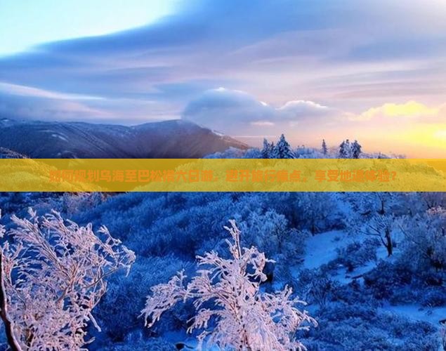 如何规划乌海至巴松措六日游，避开旅行痛点，享受地道体验？