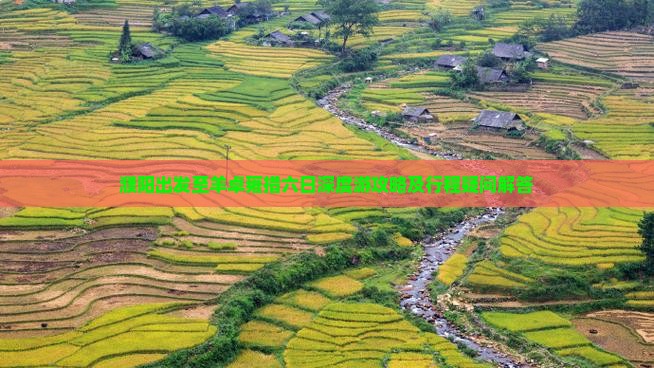 濮阳出发至羊卓雍措六日深度游攻略及行程疑问解答