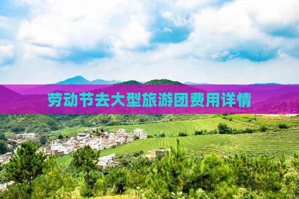 劳动节去大型旅游团费用详情