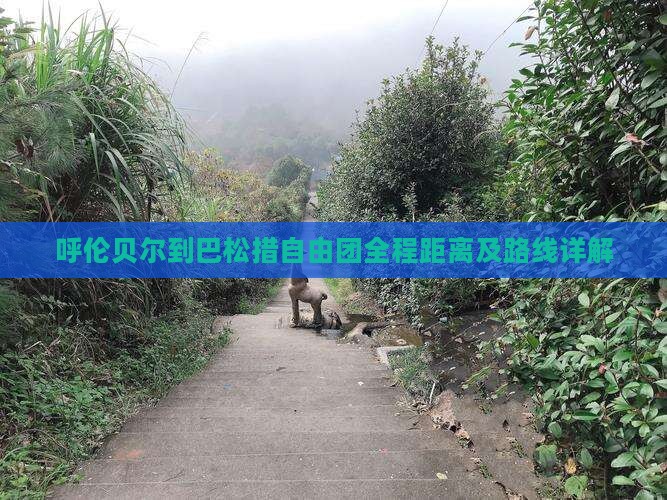 呼伦贝尔到巴松措自由团全程距离及路线详解