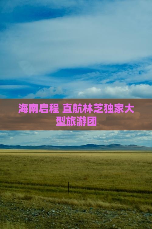 海南启程 直航林芝独家大型旅游团