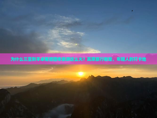 为什么三亚到羊卓雍措团体旅游这么火？高原旅行新宠，年轻人的打卡地