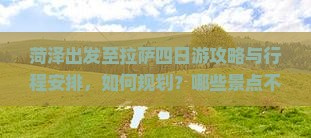 菏泽出发至拉萨四日游攻略与行程安排，如何规划？哪些景点不容错过？