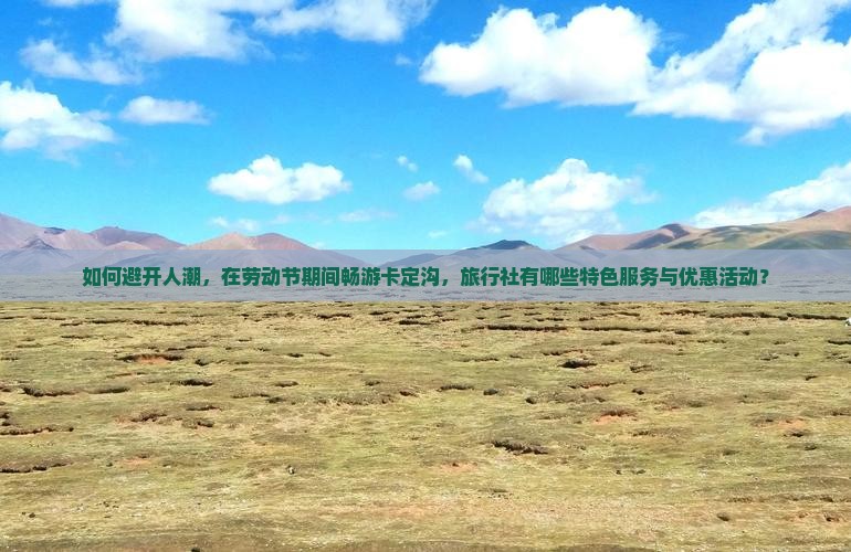 如何避开人潮，在劳动节期间畅游卡定沟，旅行社有哪些特色服务与优惠活动？