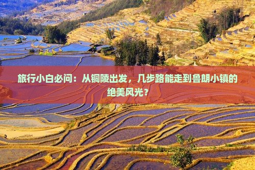 旅行小白必问：从铜陵出发，几步路能走到鲁朗小镇的绝美风光？