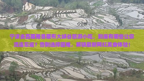 宁波去西藏雅鲁藏布大峡谷旅游小吃 宁波去西藏雅鲁藏布大峡谷旅游小吃