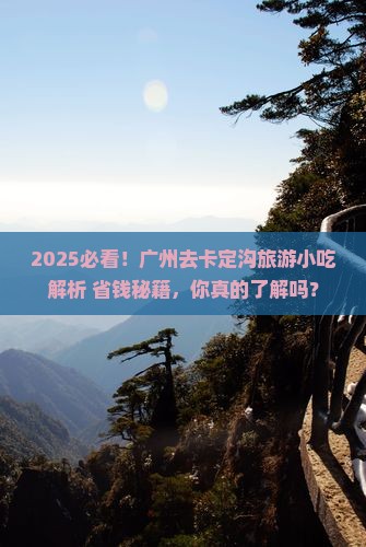 广州去西藏卡定沟旅游小吃