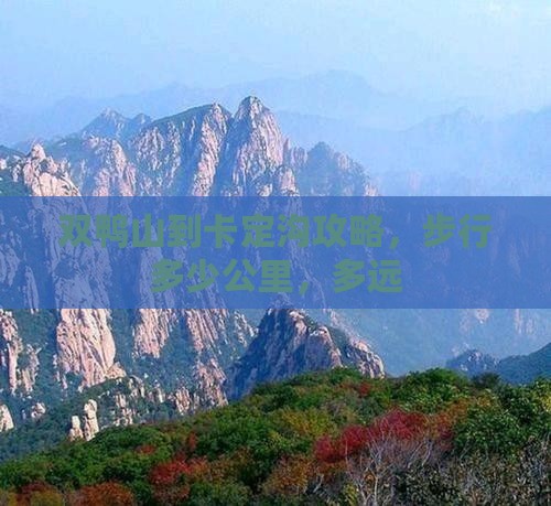 双鸭山到西藏卡定沟攻略