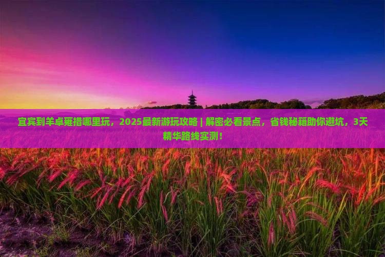 宜宾到西藏羊卓雍措哪里玩