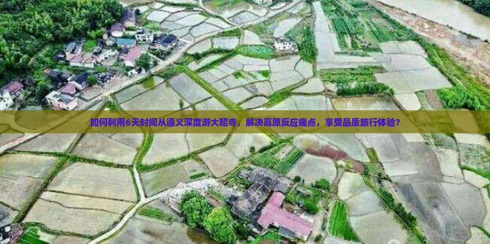 如何利用6天时间从遵义深度游大昭寺，解决高原反应痛点，享受品质旅行体验？