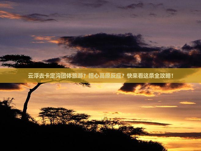 云浮去卡定沟团体旅游？担心高原反应？快来看这条全攻略！