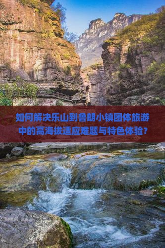 如何解决乐山到鲁朗小镇团体旅游中的高海拔适应难题与特色体验？