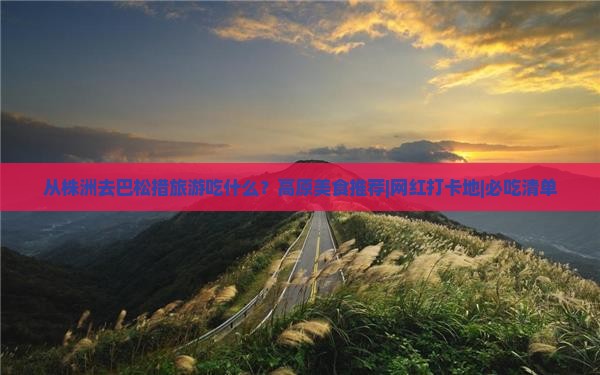 从株洲去巴松措旅游吃什么？高原美食推荐|网红打卡地|必吃清单