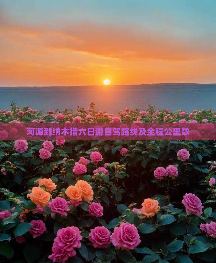河源到纳木措六日游自驾路线及全程公里数