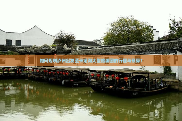 如何规划泸州出发至卡定沟大型旅游团的行程与预算？