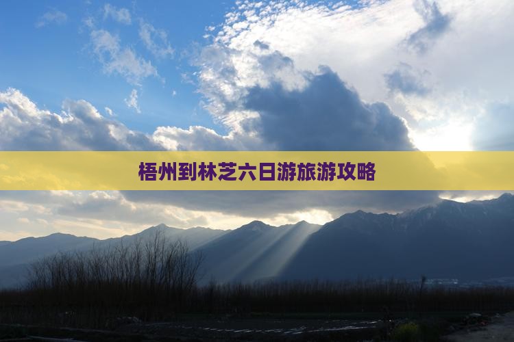 梧州到林芝六日游旅游攻略
