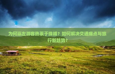 为何崇左游客热衷于珠峰？如何解决交通痛点与旅行新趋势？