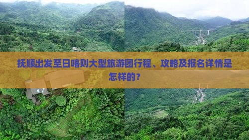 抚顺出发至日喀则大型旅游团行程、攻略及报名详情是怎样的？