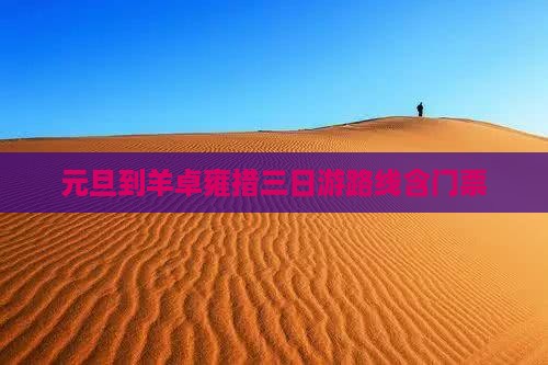 元旦到羊卓雍措三日游路线含门票