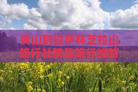 黄山到拉萨林芝拉山旅行社精品旅行线路推荐