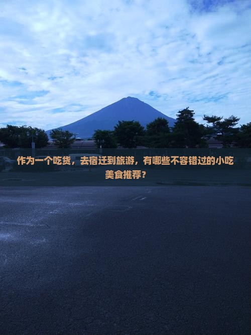 作为一个吃货，去宿迁到旅游，有哪些不容错过的小吃美食推荐？