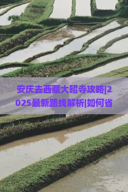 安庆去西藏大昭寺攻略