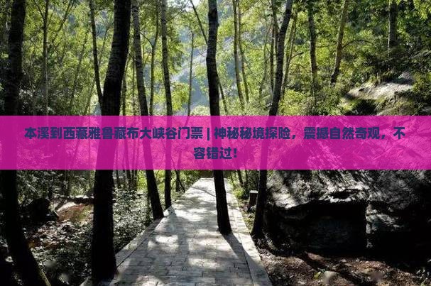 本溪到西藏雅鲁藏布大峡谷门票