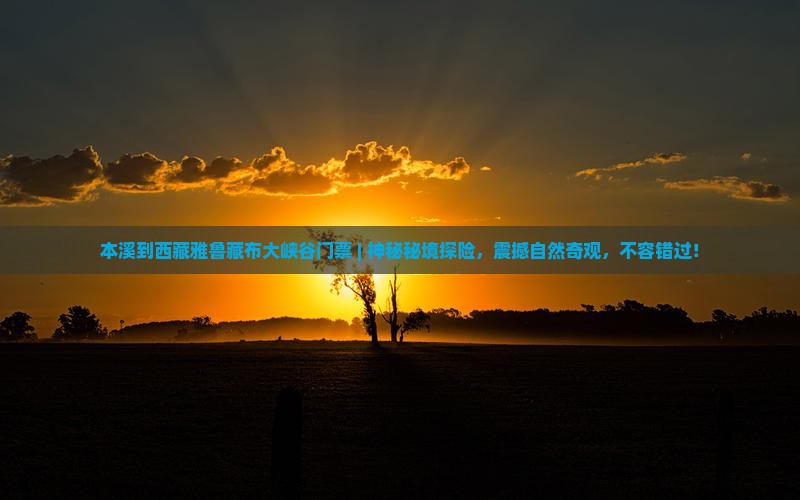 本溪到西藏雅鲁藏布大峡谷门票