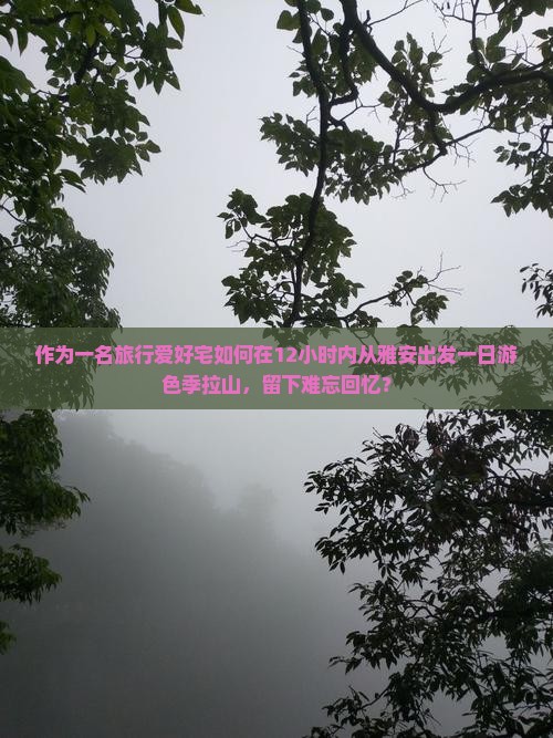 作为一名旅行爱好宅如何在12小时内从雅安出发一日游色季拉山，留下难忘回忆？