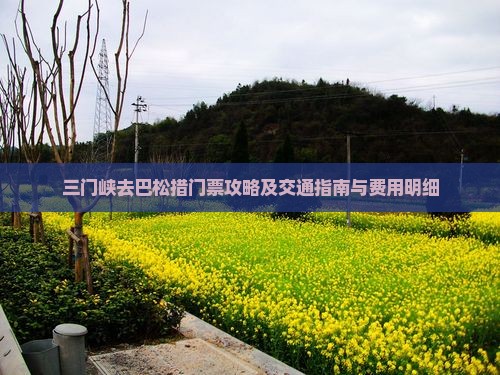 三门峡去巴松措门票攻略及交通指南与费用明细