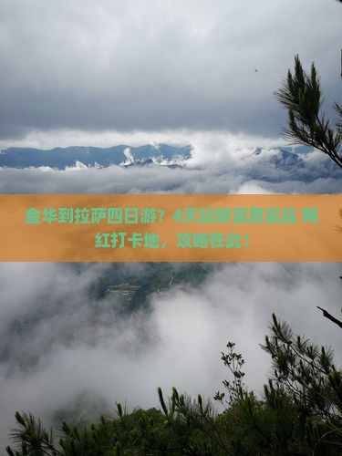 金华到拉萨四日游？4天玩转高原反应+网红打卡地，攻略在此！