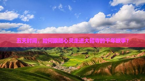 五天时间,如何跟随心灵走进大昭寺的千年故事? 五天时间,如何跟随心灵走进大昭寺的千年故事?
