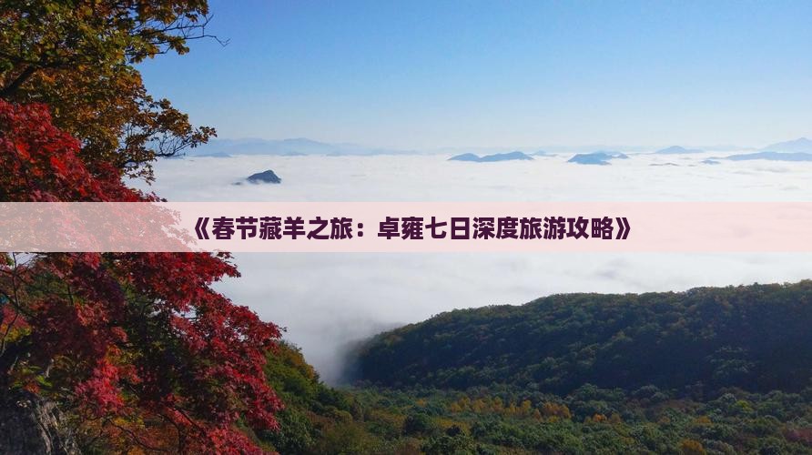 《春节藏羊之旅：卓雍七日深度旅游攻略》