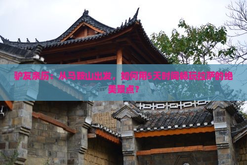 驴友亲历：从马鞍山出发，如何用5天时间畅玩拉萨的绝美景点？