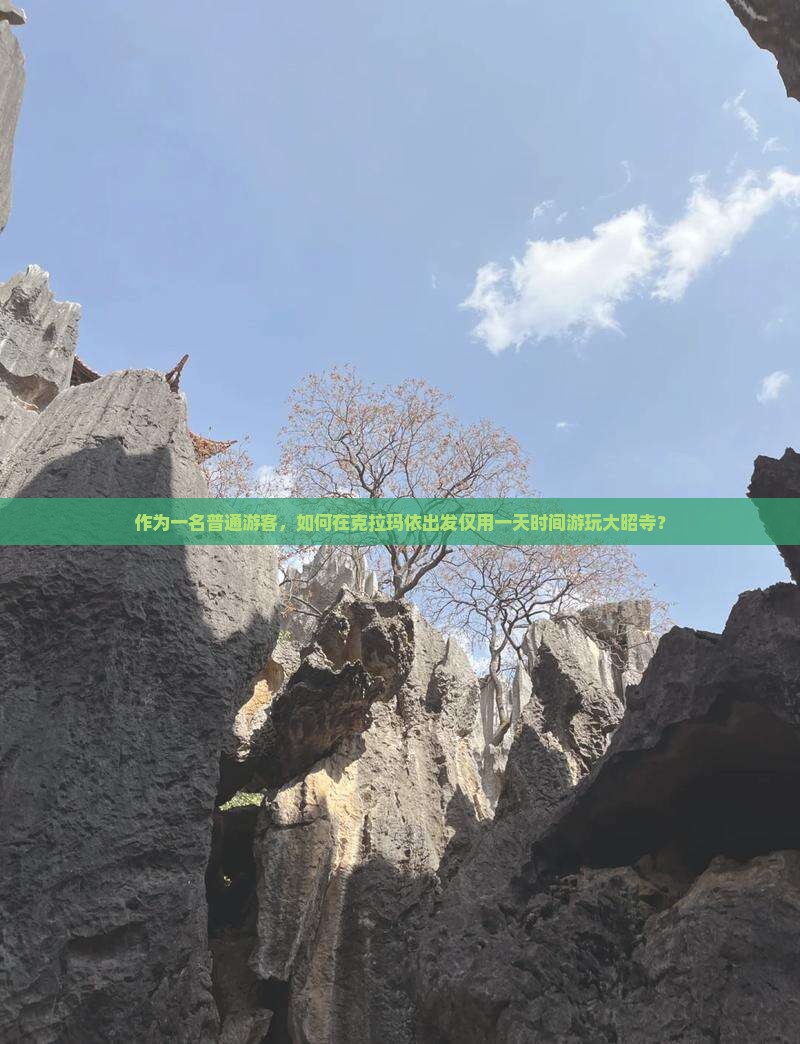 作为一名普通游客，如何在克拉玛依出发仅用一天时间游玩大昭寺？