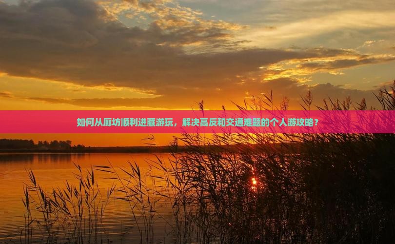 如何从廊坊顺利进藏游玩，解决高反和交通难题的个人游攻略？