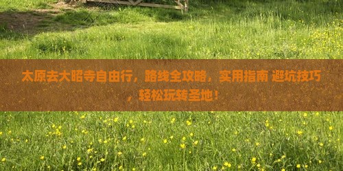 太原去西藏大昭寺自由行