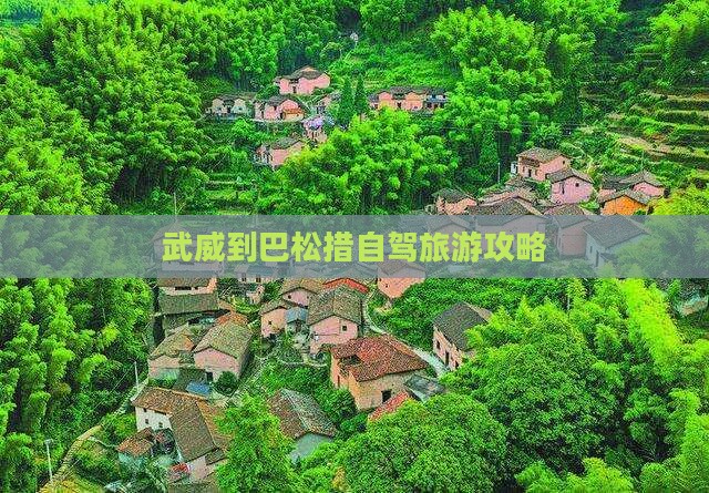 武威去西藏巴松措自由行